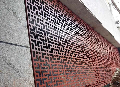 天津 雕刻镂空铝单板